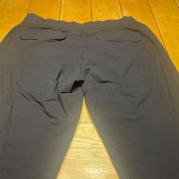 Lululemon Black King Fu Flap Pocket Sweatpants Drawstring Size XL - Picture 7 of 16
